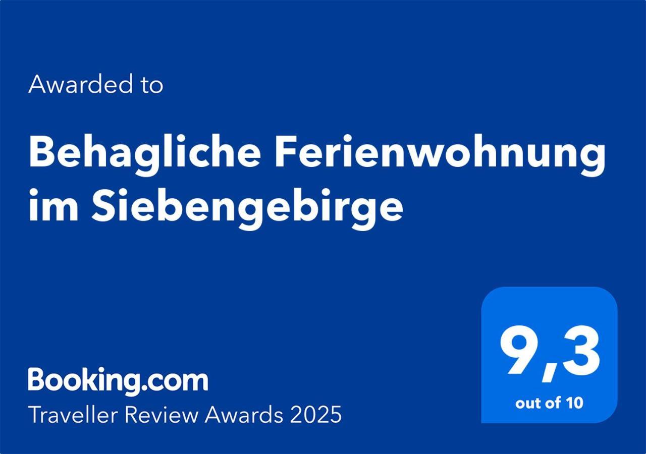 Behagliche Ferienwohnung Im Siebengebirge Koenigswinter Luaran gambar